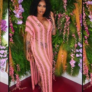 Peachy Oversized Cover Up